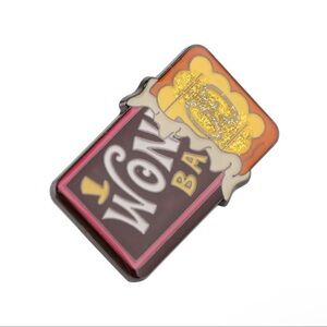 Wonka Chocolate Bar/Golden Ticket Pin, Willy Wonka & the Chocolate Factory